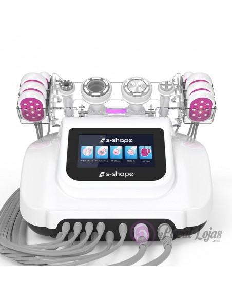 MAQUINA CAVITAÇÃO S SHAPE MAX 6 EM 1 MAQUINAS DE CAVITAÇÃO