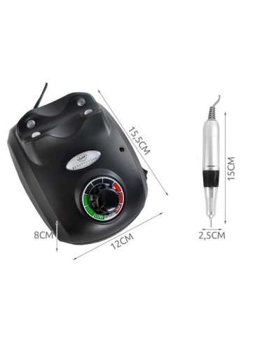 BROCA UNHAS DE GEL COM PEDAL 35.000 RPM + OFERTAS BROCAS PARA UNHAS