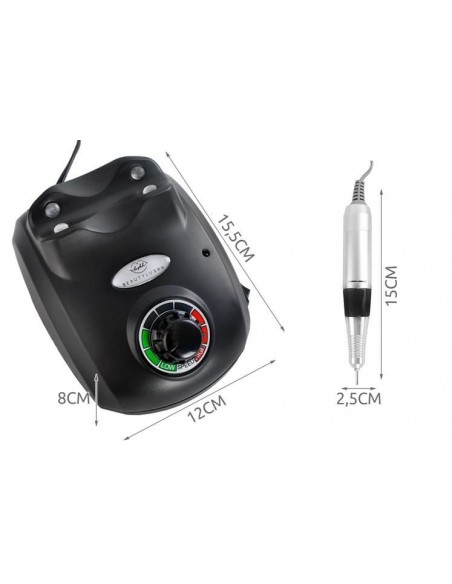 BROCA UNHAS DE GEL COM PEDAL 35.000 RPM + OFERTAS BROCAS PARA UNHAS