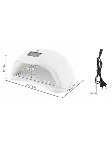 CATALISADOR DE LEDS / UV 48 WATTS -24 LEDS FORNOS UV UNHAS