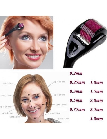 DERMAROLLER 540 AGULHAS DERMAROLLER