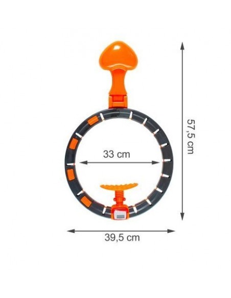 HULA HOOP COM PESO E CONTADOR AJUSTAVEL HULA HOOP