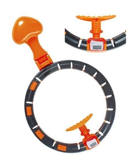 HULA HOOP COM PESO E CONTADOR AJUSTAVEL HULA HOOP
