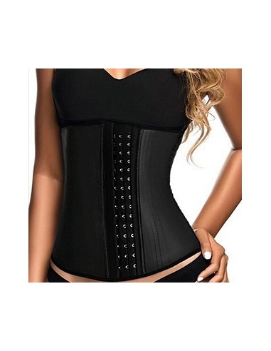 CINTA EM LATEX 9 BARBATANAS AFINA A CINTURA CINTAS REDUTORAS