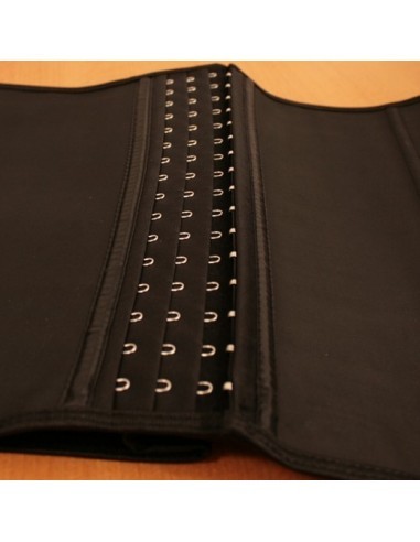 CINTA EM LATEX 9 BARBATANAS AFINA A CINTURA CINTAS REDUTORAS