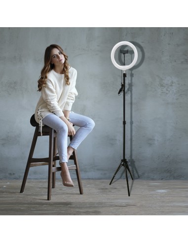 RING LIGHT COM TRIPÉ 26CM E COMANDO RING LIGH