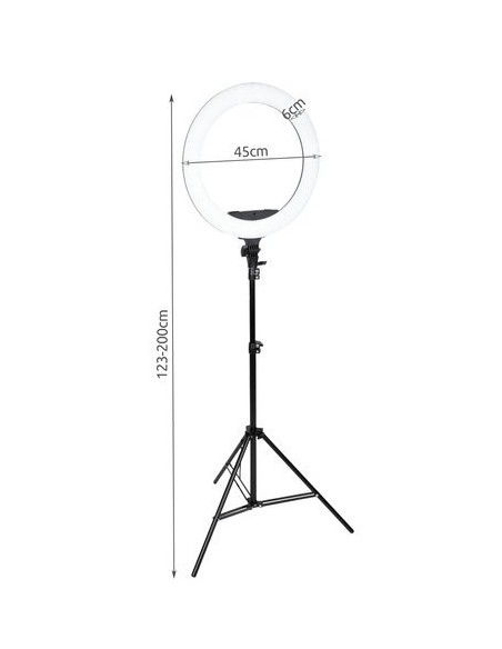 RING LIGHT GRANDE 45 CM COM TRIPÉ RING LIGH