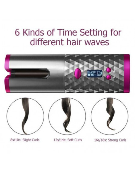 MODELADOR CARACOIS AUTOMATICO AUTO CURLER SECADORES E PRANCHAS