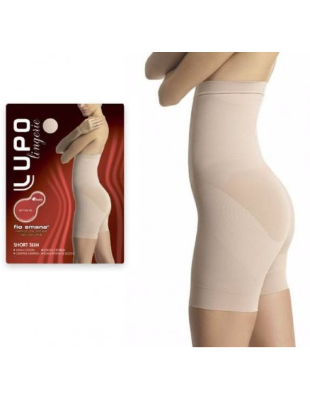 SHORT SLIM LUPO CINTURA ALTA EMANA 5691 VESTUARIO DE DESPORTO