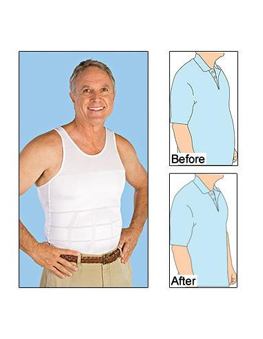 CAMISOLA ADELGAÇANTE PARA HOMEM CINTAS REDUTORAS