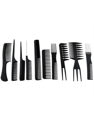 CONJUNTO DE 10 PENTES PARA CABELO SECADORES E PRANCHAS