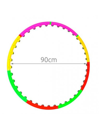 HULA HOOP 100CM 1KG HULA HOOP