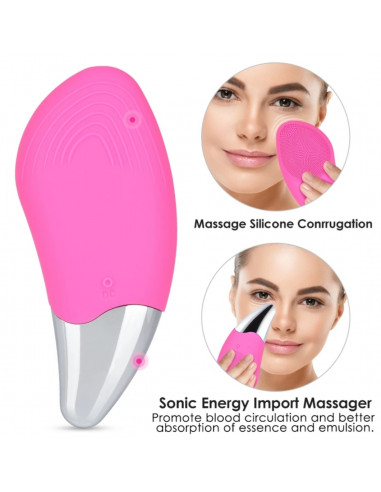 ESCOVA SÓNICA ELETRICA LIMPEZA FACIAL TRATAMENTOS DE ROSTO