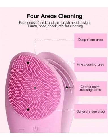 ESCOVA SÓNICA ELETRICA LIMPEZA FACIAL TRATAMENTOS DE ROSTO