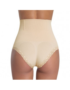 CINTA ALTA SKIN COMPRESSÃO LACE SEM COSTURAS CINTAS, BERMUDAS E MODELADORES LUPO BRASIL
