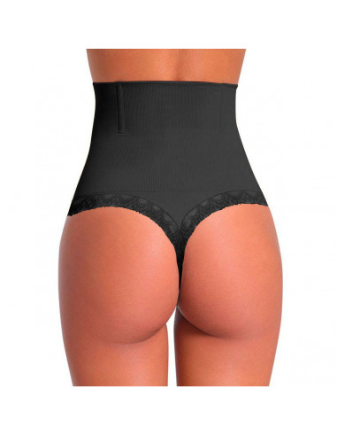 CINTA FIO DENTAL ALTA SKIN COMPRESSÃO LACE CINTAS, BERMUDAS E MODELADORES LUPO BRASIL