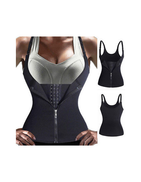 COLETE MODELADOR NEOPRENE SAUNA VESTUARIO E ACESSÓRIOS