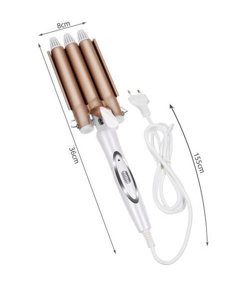 Ferro Modelador de Cabelo 3 Rolos SECADORES E PRANCHAS