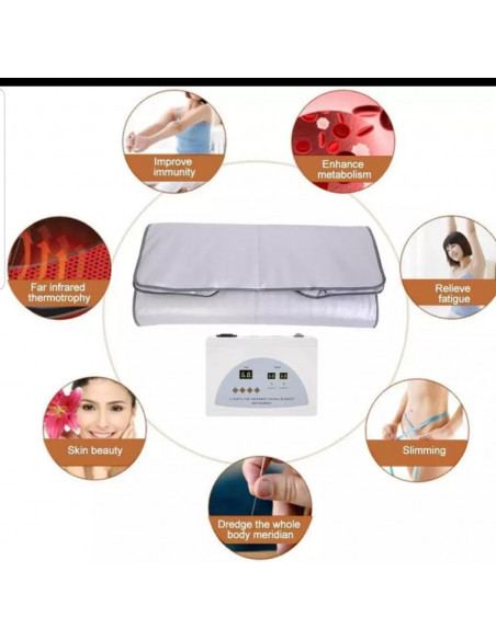 MANTA DE SUDAÇÃO INFRAVERMELHOS - SAUNA PORTATIL SAUNAS PORTATEIS