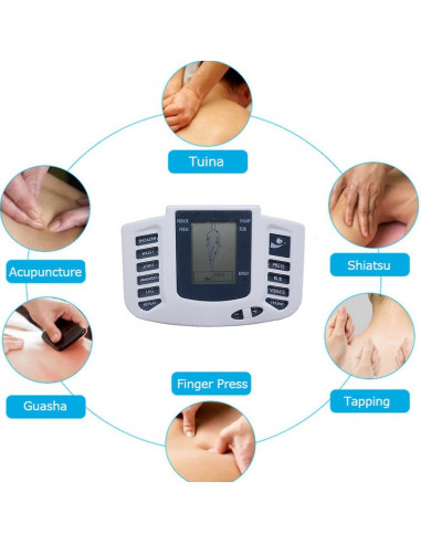 ELETROESTIMULADOR TENS ACUPUNTURA COM CHINELOS ELETROESTIMULADORES