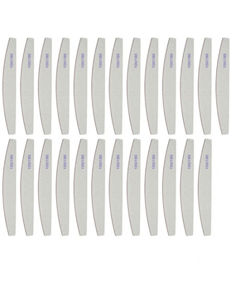 25 x LIMAS MEIA LUA 100/180 LIMAS E BUFFERS