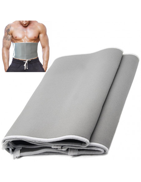 CINTA TERMICA EM NEOPRENE AJUSTAVEL 130CM ACESSÓRIOS DE DESPORTO