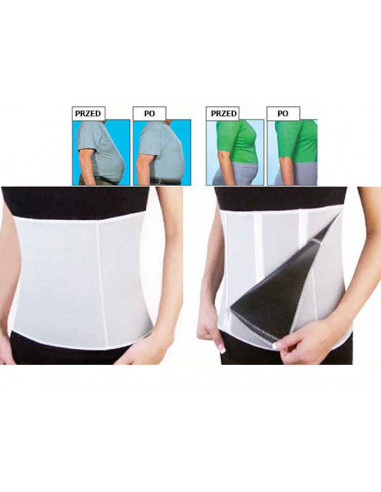 CINTA TERMICA EM NEOPRENE AJUSTAVEL 130CM ACESSÓRIOS DE DESPORTO