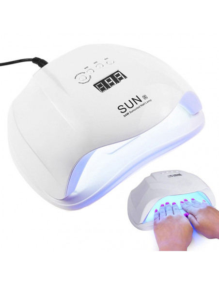 CATALISADOR LEDS PARA UNHAS 54 WATTS 36 LEDS MANICURE E PEDICURE