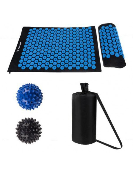 TAPETE DE ACUPRESSÃO + TRAVESSEIRO + BOLAS ACUPUNTURA