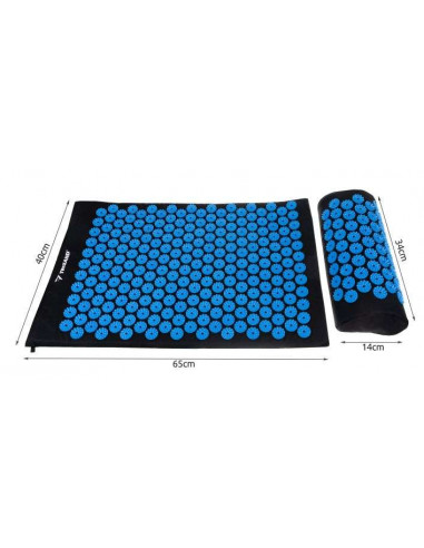 TAPETE DE ACUPRESSÃO + TRAVESSEIRO + BOLAS ACUPUNTURA