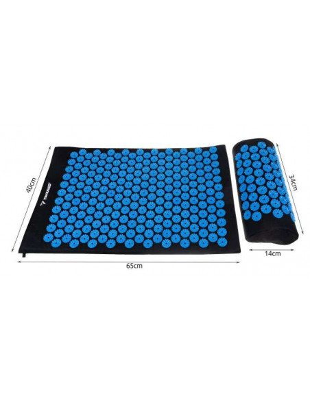 TAPETE DE ACUPRESSÃO + TRAVESSEIRO + BOLAS ACUPUNTURA