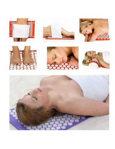 TAPETE DE ACUPRESSÃO PORTUGAL 65 X 41 CM ACUPUNTURA