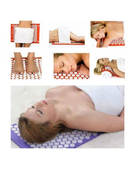 TAPETE DE ACUPRESSÃO PORTUGAL 65 X 41 CM ACUPUNTURA