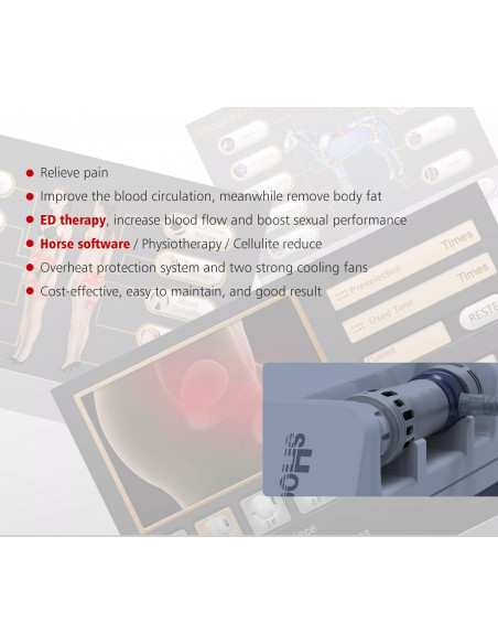 MAQUINA SHOCKWAVE TERAPIA ONDAS DE CHOQUE ESTECTICA E BEM ESTAR