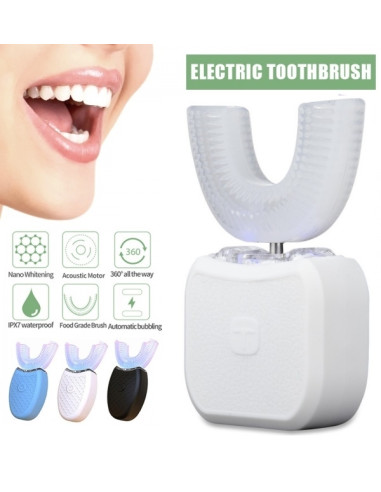 ESCOVA ULTRA SÓNICA DE DENTES 360º HIGIENE ORAL