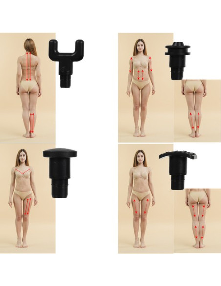 PISTOLA DE MASSAGENS PROFISSIONAL APARELHOS DE MASSAGEM