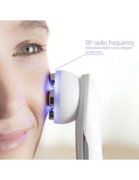 RadioFrequencia + Eletroestimulação+ 6 Leds TRATAMENTOS DE ROSTO