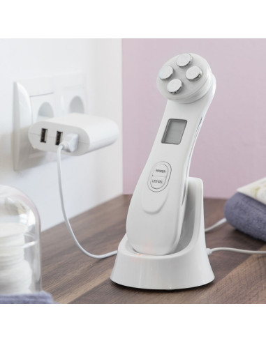 RadioFrequencia + Eletroestimulação+ 6 Leds TRATAMENTOS DE ROSTO