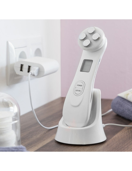 RadioFrequencia + Eletroestimulação+ 6 Leds TRATAMENTOS DE ROSTO