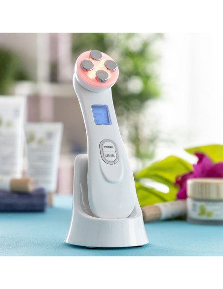 RadioFrequencia + Eletroestimulação+ 6 Leds TRATAMENTOS DE ROSTO