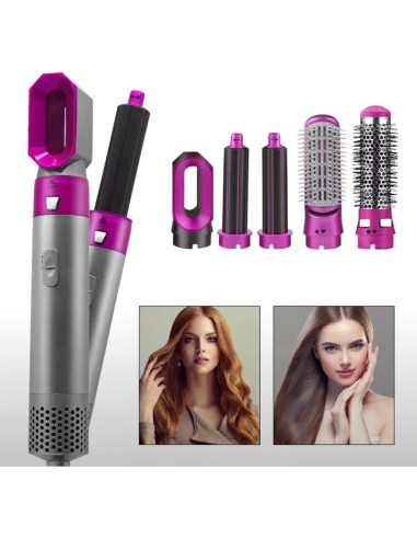 ESCOVA 5 EM 1 SECADORA DE CABELO IÓNICA SECADORES E PRANCHAS