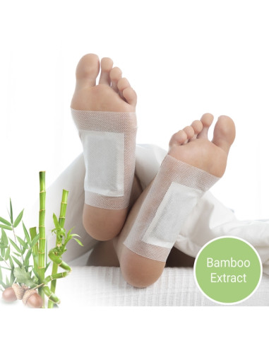 PENSOS DETOX PARA PÉS BAMBOO ACESSÓRIOS TERAPEUTICOS
