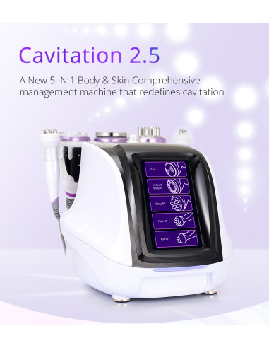 MAQUINA DE CAVITAÇÃO E RADIOFREQUENCIA 5 EM 1 MAQUINAS DE CAVITAÇÃO