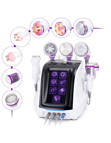 MAQUINA DE CAVITAÇÃO E RADIOFREQUENCIA 8 EM1 MAQUINAS DE CAVITAÇÃO