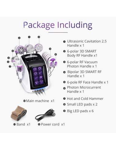 MAQUINA DE CAVITAÇÃO LIPO LASER 9 EM 1 MAQUINAS DE CAVITAÇÃO