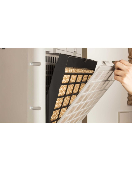 CLIMATIZADOR EVAPORATIVO PURIFICADOR DE AR + HUMIDIFICADOR ACESSÓRIOS TERAPEUTICOS