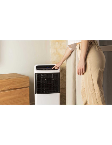 CLIMATIZADOR EVAPORATIVO PURIFICADOR DE AR + HUMIDIFICADOR ACESSÓRIOS TERAPEUTICOS