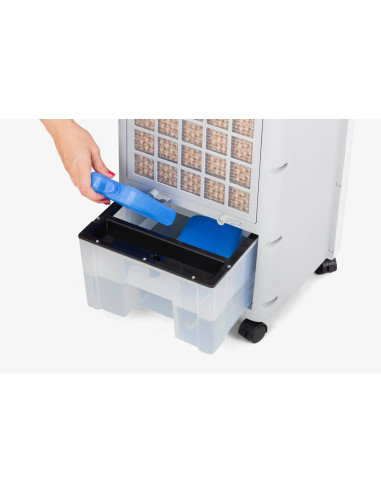 CLIMATIZADOR EVAPORATIVO PURIFICADOR DE AR + HUMIDIFICADOR ACESSÓRIOS TERAPEUTICOS