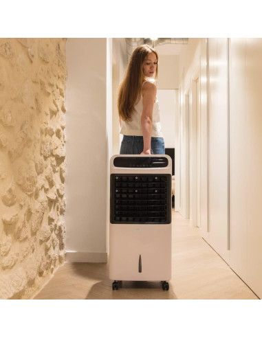 CLIMATIZADOR EVAPORATIVO PURIFICADOR DE AR + HUMIDIFICADOR ACESSÓRIOS TERAPEUTICOS