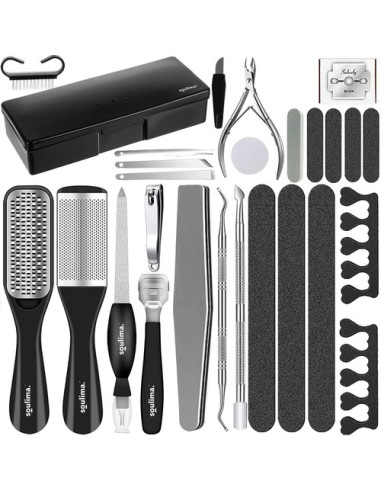 CONJUNTO MANICURE E PEDICURE 31 PEÇAS MANICURE E PEDICURE